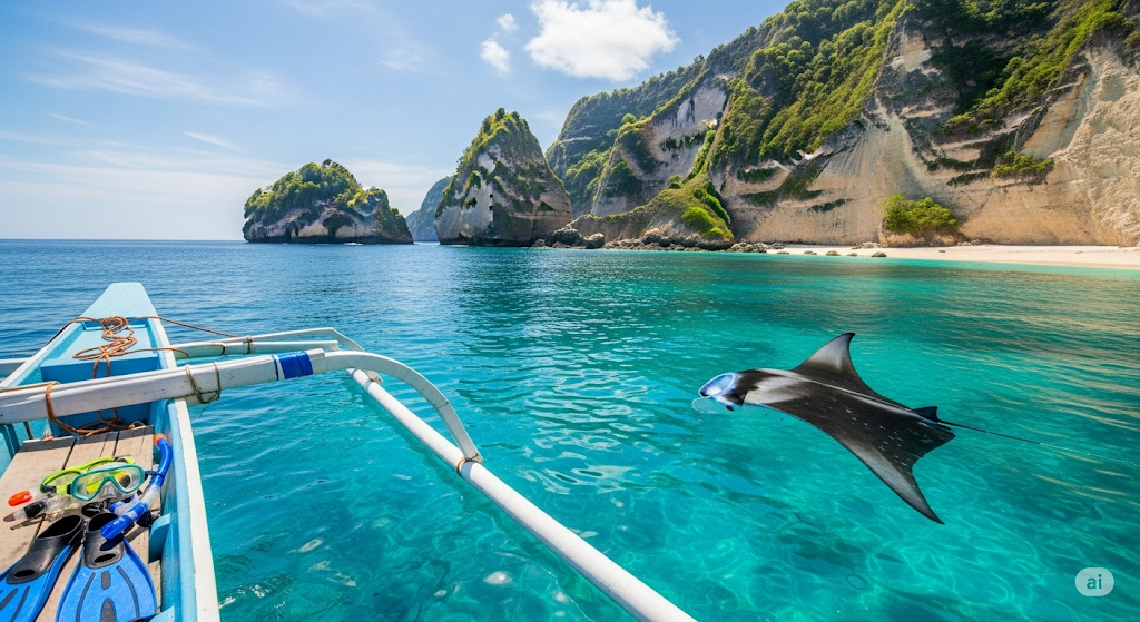 Trip to Nusa Penida by Boat
