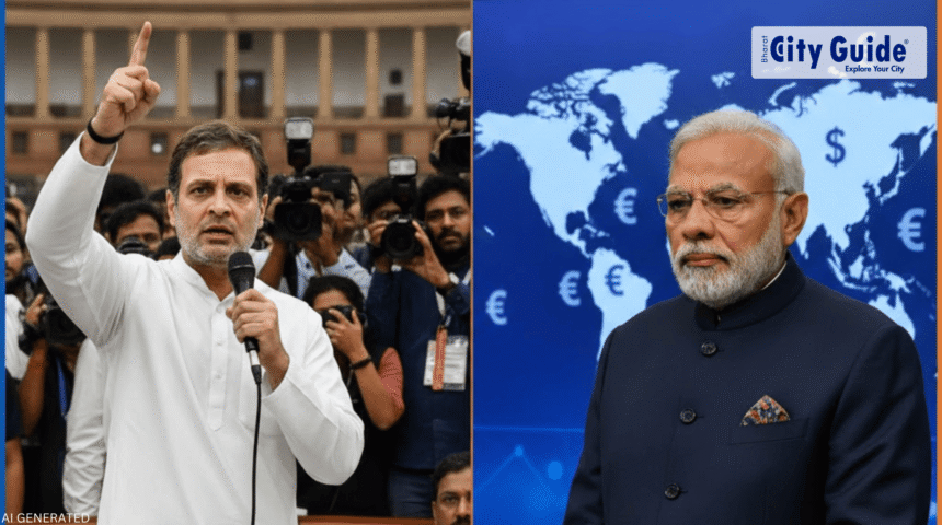 Rahul Gandhi Challenges Modi to Cancel US Trade Deal