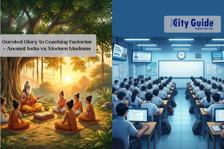 Gurukul Glory to Coaching Factories – Ancient India vs. Modern Madness
