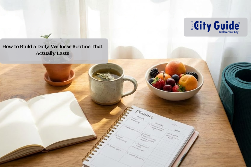How to Build a Daily Wellness Routine That Actually Lasts