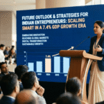 Future Outlook and Strategies for Indian Entrepreneurs: Scaling Smart in a 7.4% GDP Growth Era