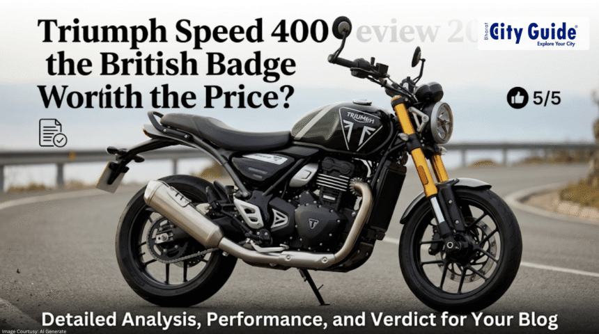Triumph Speed 400 Review 2026: Is the British Badge Worth the Price?