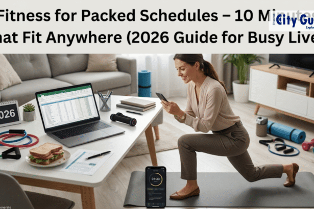 Fitness for Packed Schedules – 10 Minutes That Fit Anywhere (2026 Guide for Busy Lives)