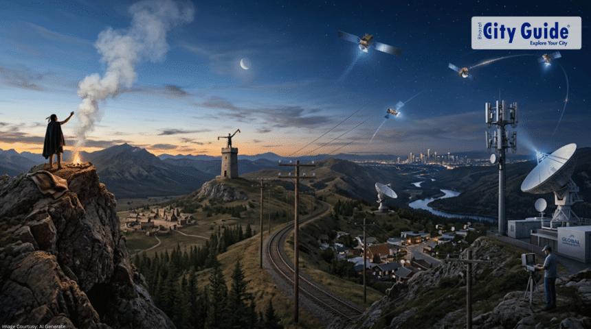 Communication From Smoke Signals to Satellites: How Global Connectivity Was Built