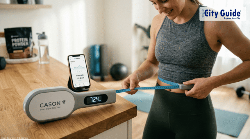 Cason Smart Digital Body Tape – The Smartest Way to Track Fitness Progress at Home