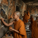 Ajanta Caves' Hidden Buddhist Nuns Women Artists of 2nd Century BCE