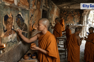 Ajanta Caves' Hidden Buddhist Nuns Women Artists of 2nd Century BCE