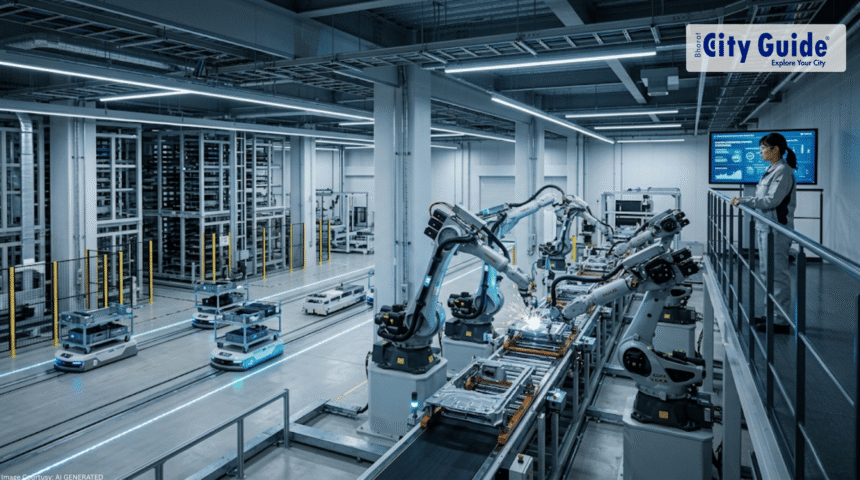 Automation Robots in Factories and the Age of Hyperautomation