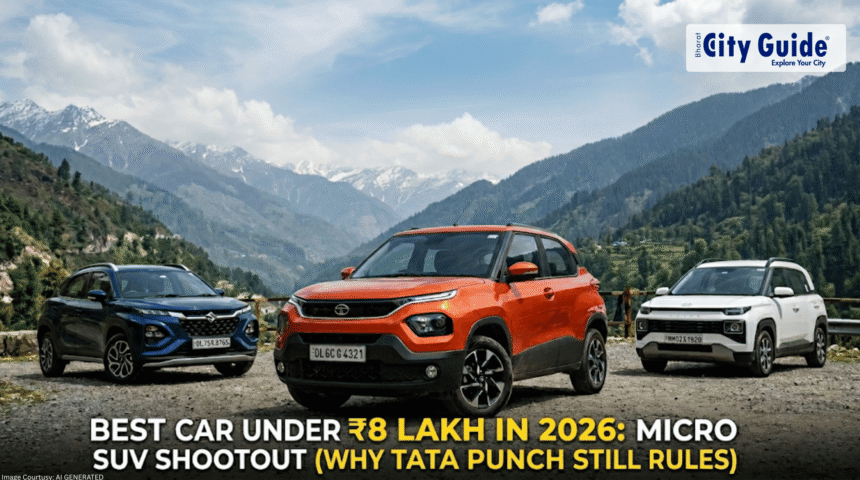 Best Car Under ₹8 Lakh in 2026 Micro SUV Shootout (Why Tata Punch Still Rules)