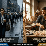 Career Grind vs. Passion Fire – Pick Your Path Wisely