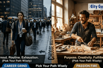 Career Grind vs. Passion Fire – Pick Your Path Wisely