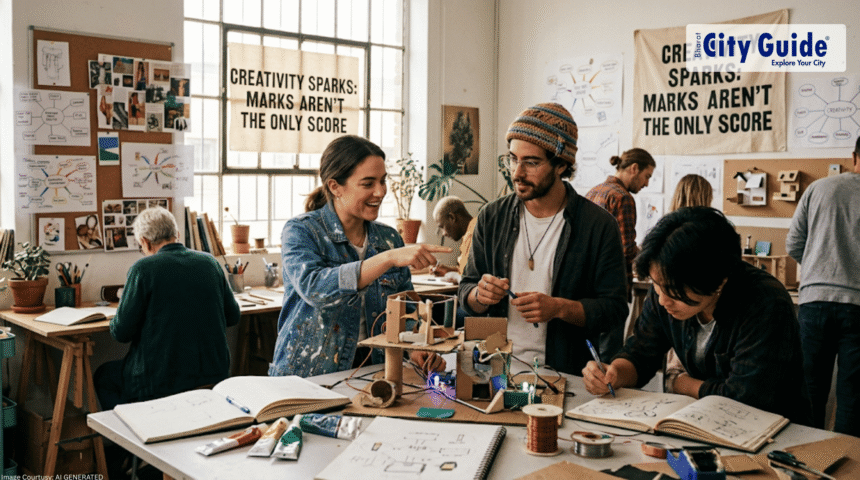 Creativity Sparks: Marks Aren't the Only Score