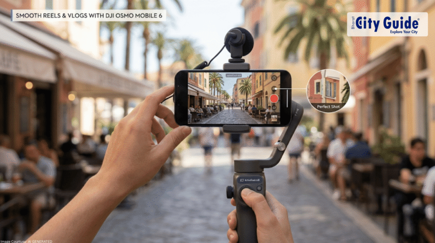 DJI Osmo Mobile 6 – Creator Stabilizer for Smooth Reels & Vlogs