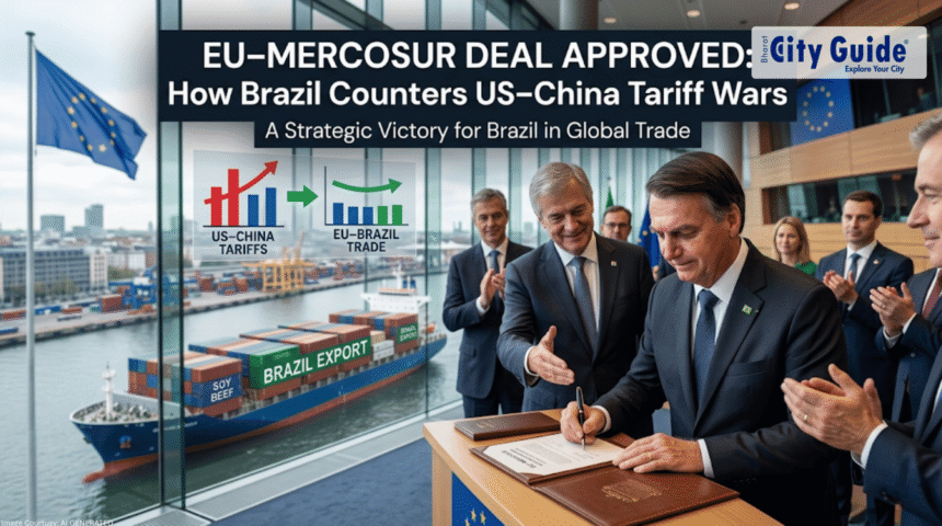EU–Mercosur Deal Approved How Brazil Counters US–China Tariff Wars
