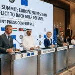 GCC-EU Summit Backs Gulf Defense Europe Enters Iran Conflict