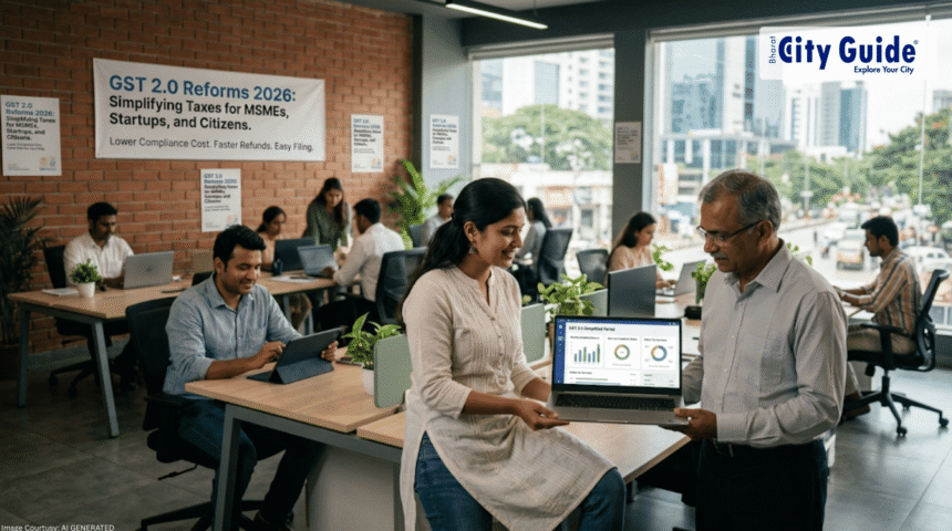 GST 2.0 Reforms 2026 Simplifying Taxes for MSMEs, Startups, and Citizens