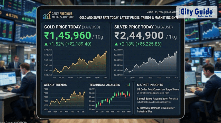 Gold and Silver Rate Today Latest Prices, Trends & Market Insights