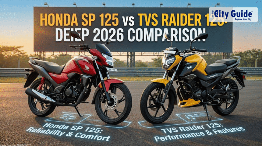 Honda SP 125 vs TVS Raider 125 – Deep 2026 Comparison (Refined vs Sporty Under ₹1 Lakh)
