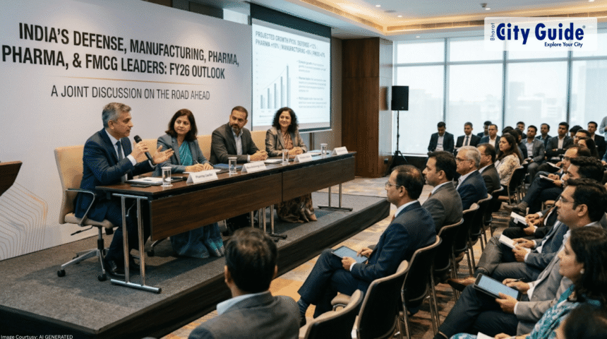 India’s Defense, Manufacturing, Pharma, and FMCG Leaders FY26 Outlook