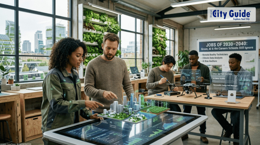 Jobs of 2030–2040 – Green, AI & the Careers Schools Still Ignore