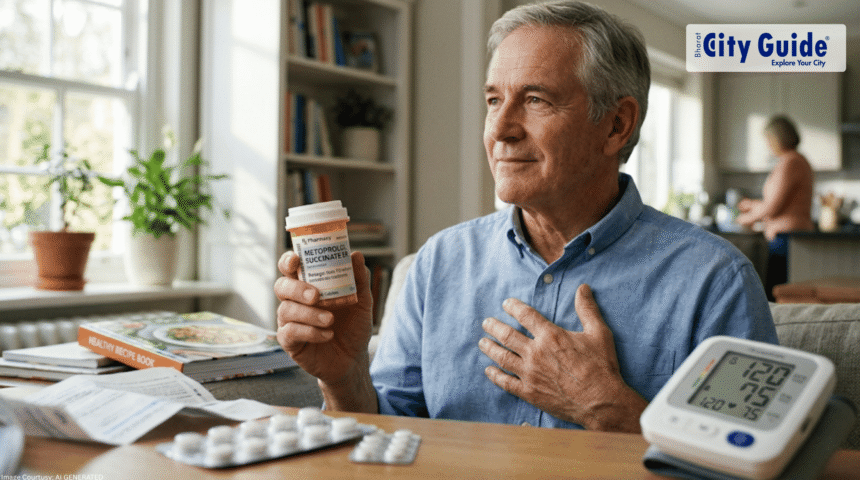 Metoprolol – Slowing the Heart to Protect It (BP, Angina, and More)