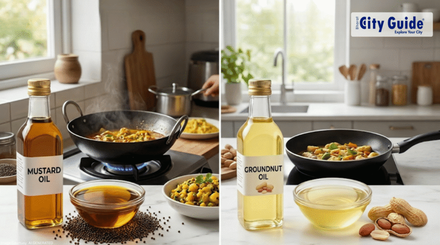 Mustard Oil vs Groundnut Oil