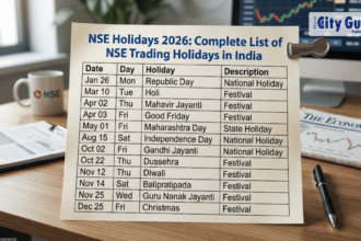 NSE Holidays 2026 Complete List of NSE Trading Holidays in India