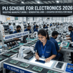 PLI Scheme for Electronics 2026 Boosting Manufacturing, Jobs, and Cheaper Devices
