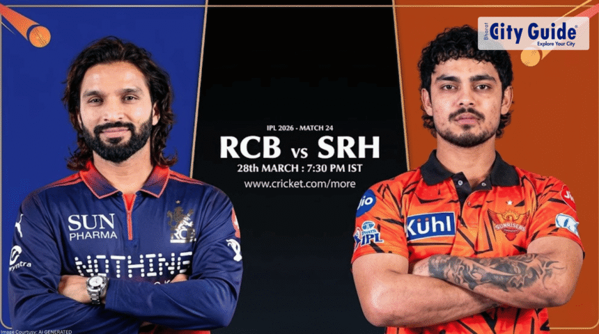 RCB vs SRH Match Today IPL 2026 – Full Details