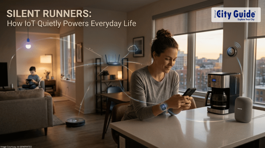 Silent Runners How IoT Quietly Powers Everyday Life