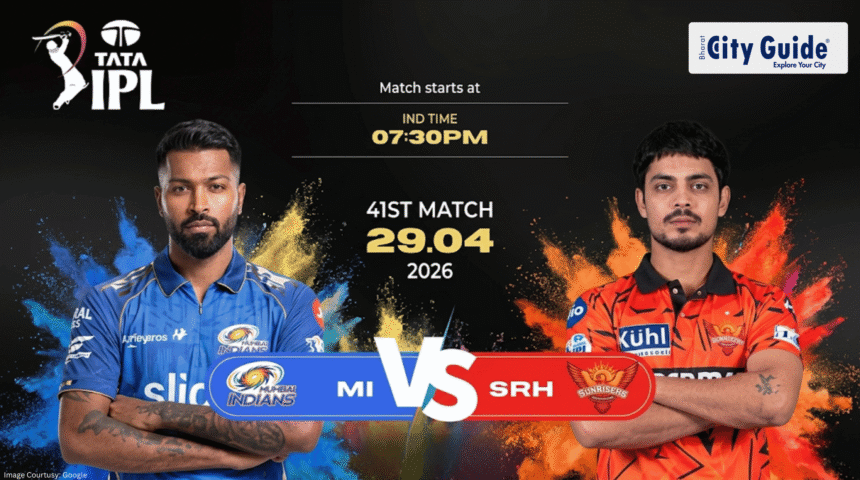 MI vs SRH Match Today IPL 2026: Pitch Report, Stadium, Playing XI, Live Streaming & Full Match Details