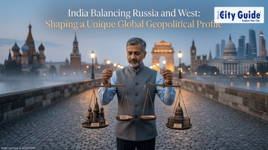 India Balancing Russia and West: Shaping a Unique Global Geopolitical Profile