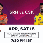 SRH vs CSK Match Today IPL 2026: Pitch Report, Stadium, Playing XI, Live Streaming & Full Match Details