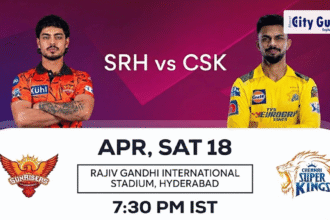 SRH vs CSK Match Today IPL 2026: Pitch Report, Stadium, Playing XI, Live Streaming & Full Match Details