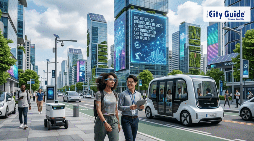 The Future of Technology in 2026 How AI, Automation, and Innovation Are Reshaping Our World