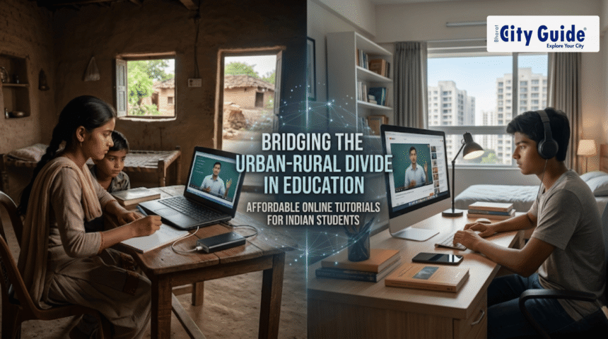 Affordable Online Tutorials for Indian Students Bridging the Urban-Rural Divide in Education