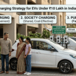 Best Charging Strategy for EVs Under ₹10 Lakh in India (2026) Home vs Society vs Public Explained