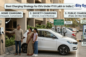 Best Charging Strategy for EVs Under ₹10 Lakh in India (2026) Home vs Society vs Public Explained