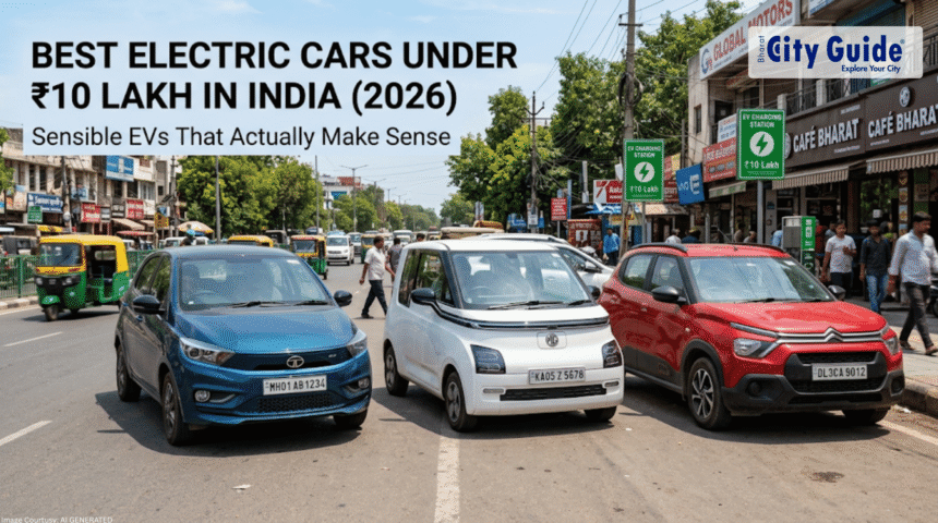 Best Electric Cars Under ₹10 Lakh in India (2026) Sensible EVs That Actually Make Sense