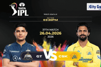 CSK vs GT Afternoon Match Tomorrow IPL 2026 Pitch Report, Stadium, Playing XI, Live Streaming & Full Details