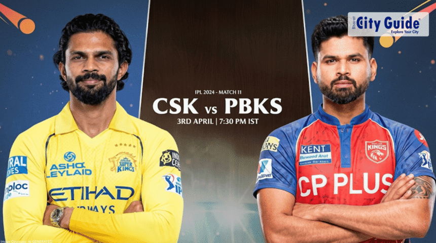 CSK vs PBKS Match Today IPL 2026 Pitch Report, Stadium, Playing XI, Live Streaming & Full Match Details