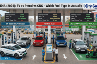 EV vs Petrol vs CNG in India (2026) Which Fuel Type Is Actually Best for You