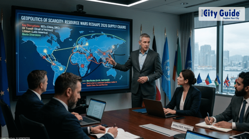 Geopolitics of Scarcity Resource Wars Reshape 2026 Supply Chains
