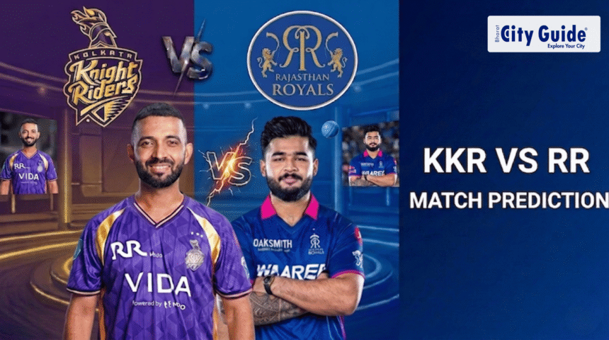 Tomorrow Afternoon IPL Match KKR vs RR Prediction Based on Player Form & Last Match Performance IPL 2026