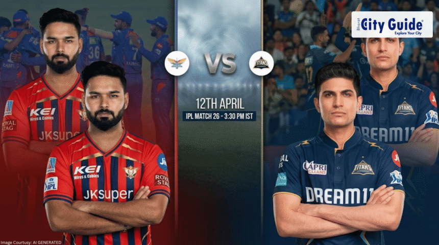 LSG vs GT Match Tomorrow IPL 2026 Pitch Report, Stadium, Playing XI, Live Streaming & Full Match Details