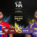 LSG vs KKR Match Today IPL 2026 Pitch Report, Stadium, Playing XI, Live Streaming & Full Match Details