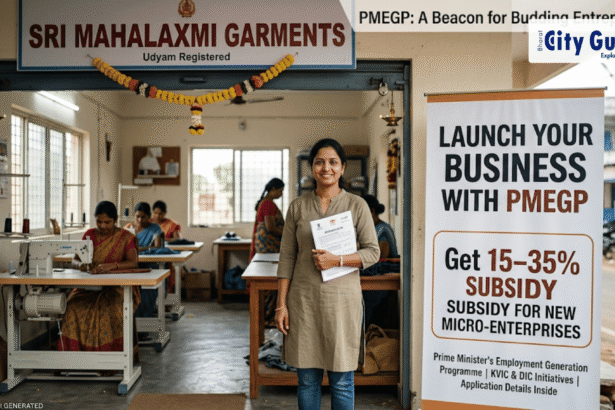 Launch Your Business with PMEGP Get 15–35% Subsidy for New Micro-Enterprises