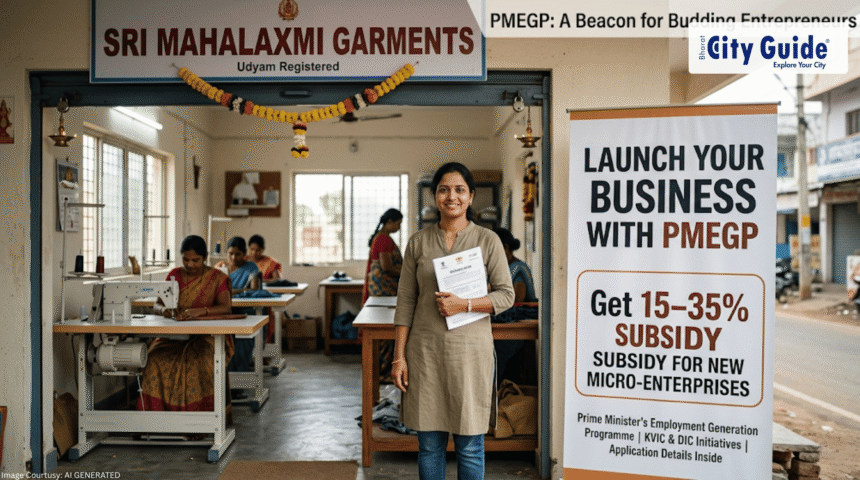 Launch Your Business with PMEGP Get 15–35% Subsidy for New Micro-Enterprises
