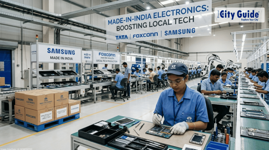 Made-in-India Electronics – How Tata, Foxconn and Samsung Are Boosting Local Tech