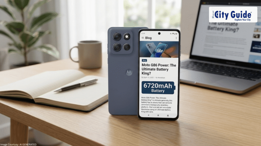 Moto G86 Power – Rugged Fitness Phone for Outdoor Adventures